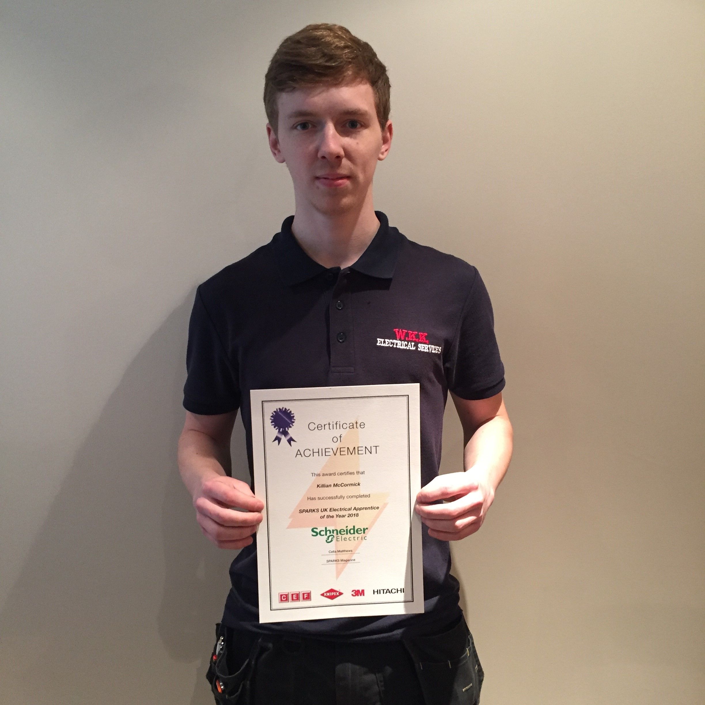 Electrical Apprentice of the Year 2018